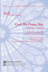 God We Praise You SATB choral sheet music cover